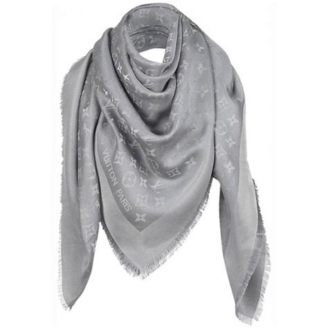 louis vuitton shawl grey|genuine Louis Vuitton scarf.